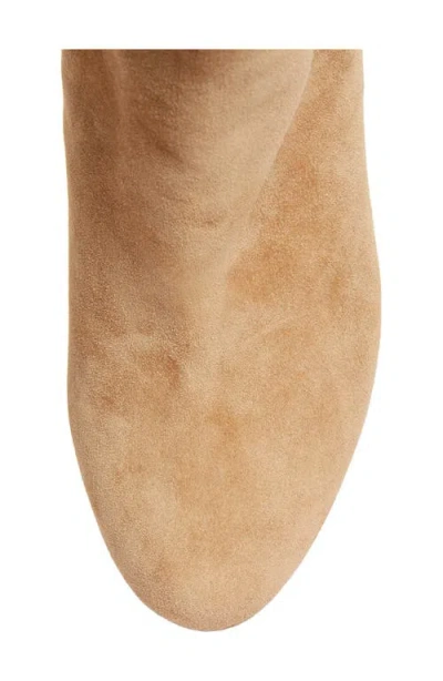 Christian Louboutin Loo Platform Bootie In Brown