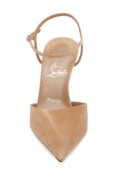 Christian Louboutin Condora Riviera Ankle Strap Pump In Brown