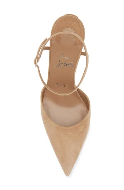 Christian Louboutin Condora Riviera Ankle Strap Pump In Brown