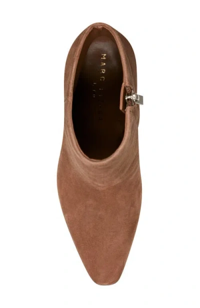 Marc Fisher Ltd Yanara Pointed Toe Bootie In Brown