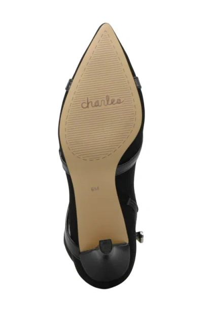Charles By Charles David Annie Buckle Strap Bootie In Black