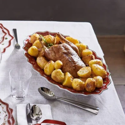 Villeroy & Boch Toy's Delight Oval Platter In Red