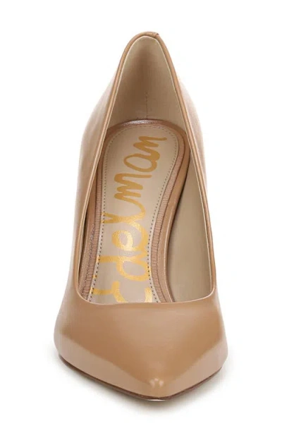 Sam Edelman Hazel Pointed Toe Pump In Brown