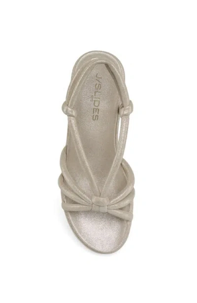 Jslides Footwear Qayla Sandal In Neutral