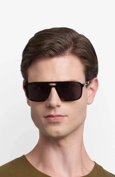 Hugo Boss Boss 58mm Navigator Sunglasses In Black