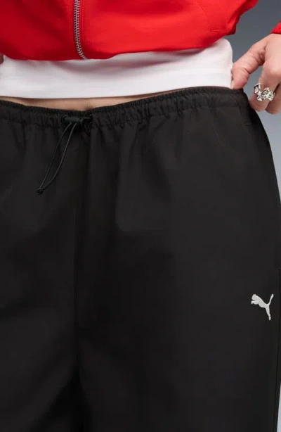 Puma Essential Parachute Pants In Black