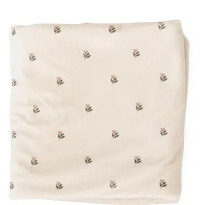 Saranoni Minky Hooded Towel In Pink