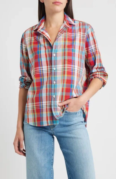 Frank & Eileen Plaid Relaxed Fit Cotton Button-up Shirt In Multi