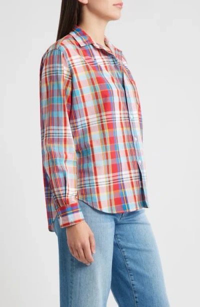 Frank & Eileen Plaid Relaxed Fit Cotton Button-up Shirt In Multi