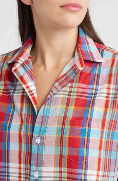 Frank & Eileen Plaid Relaxed Fit Cotton Button-up Shirt In Multi
