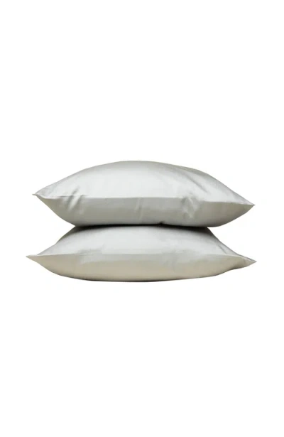 Slumber Cloud Performance Tencel Pillowcases In Gray