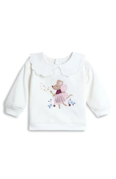 Jojo Maman Bébé Jojo Maman Bebe Fairy Mouse Cotton Blend Sweatshirt & Leggings Set In Purple