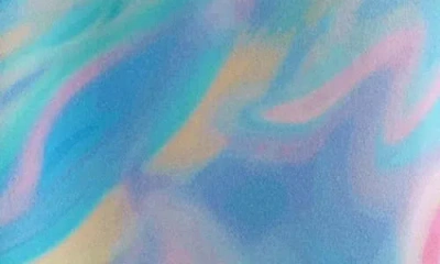 Zella Girl Kids' Live By High Waist Leggings In Blue