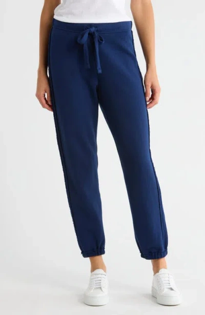 Frank & Eileen Bella Cotton Joggers In Blue