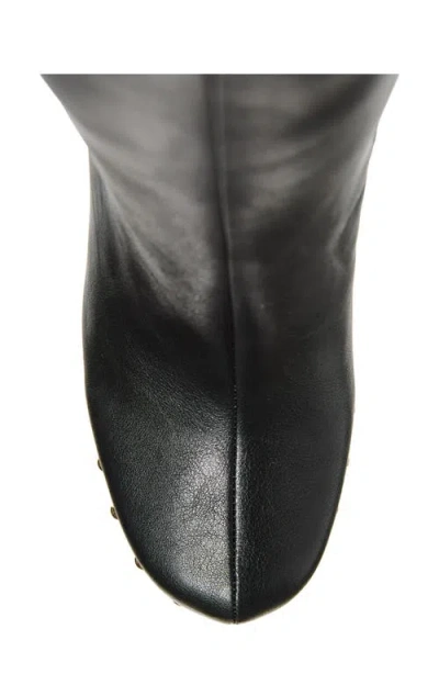 Jeffrey Campbell Kamari Knee High Platform Boot In Black