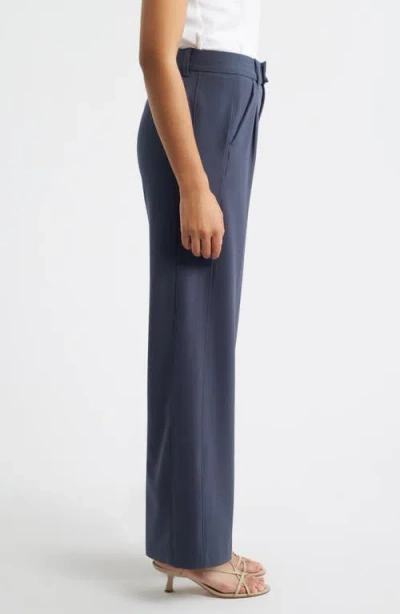 Wit & Wisdom Skyrise Wide Leg Pants In Gray
