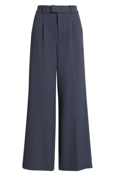 Wit & Wisdom Skyrise Wide Leg Pants In Gray