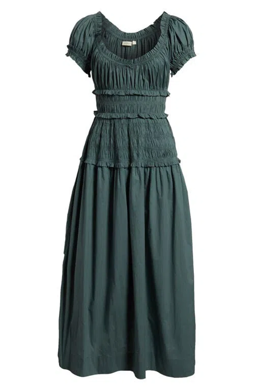 doen quinn dress green Quinn Dress - Black main image 1