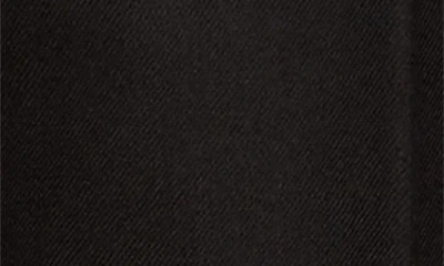 Maison Margiela Straight Leg Virgin Wool Flannel Trousers In Black