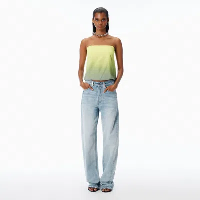 Alexander Wang Float Relaxed Jean In Blue