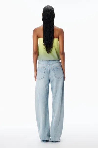 Alexander Wang Float Relaxed Jean In Blue