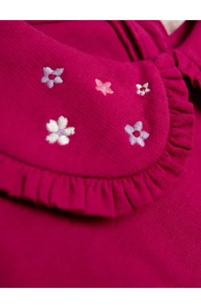 Jojo Maman Bébé Jojo Maman Bebe Kids' Embroidered Fairy Tulle Accent Sweatshirt & Leggings Set In Pink