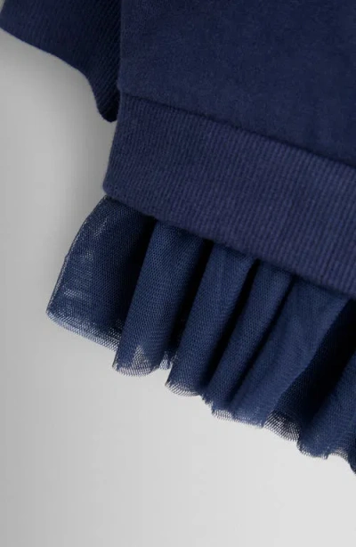 Jojo Maman Bébé Jojo Maman Bebe Kids' Unicorn Sequin Sweatshirt In Blue