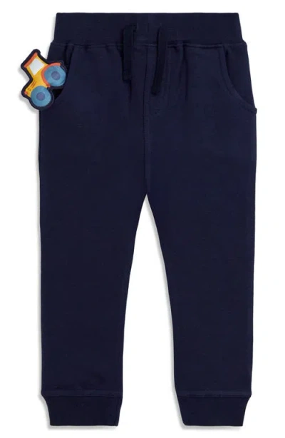 Jojo Maman Bébé Jojo Maman Bebe Kids' Tractor Appliqué Colorblock Cotton Hoodie & Joggers Set In Multi