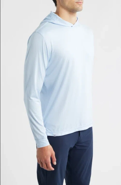 Johnnie-o Talon Prep-formance Long Sleeve Hooded T-shirt In Blue