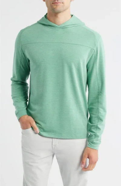 Johnnie-o Remmy Performance Hoodie In Green