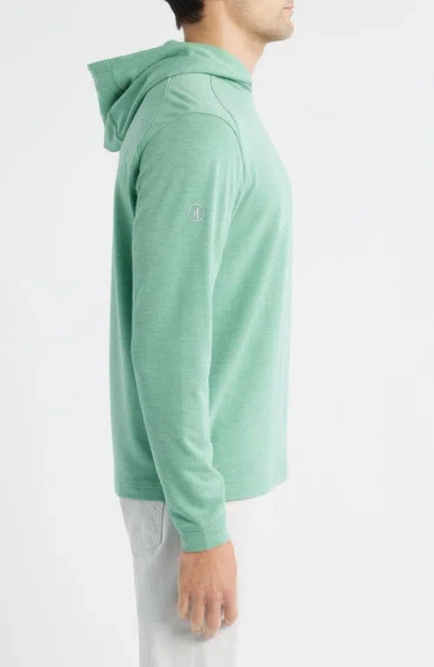 Johnnie-o Remmy Performance Hoodie In Green