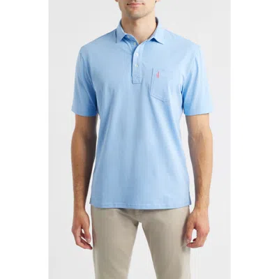 Johnnie-o The Original Regular Fit Polo In Blue