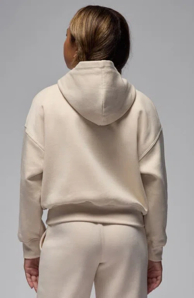 Jordan Kids' Brooklyn Fleece Hoodie In Brown
