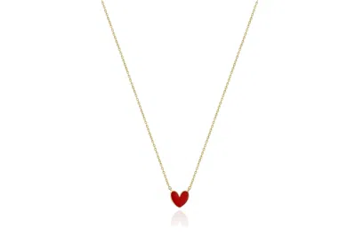 Reis Jewellery Women's Gold / Red / Yellow Love Bombing Necklace