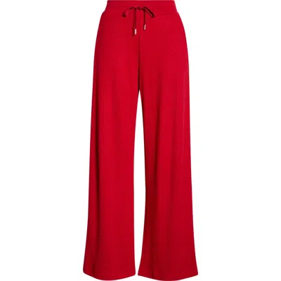 Madewell Waffle Wide Leg Pajama Pant In Red