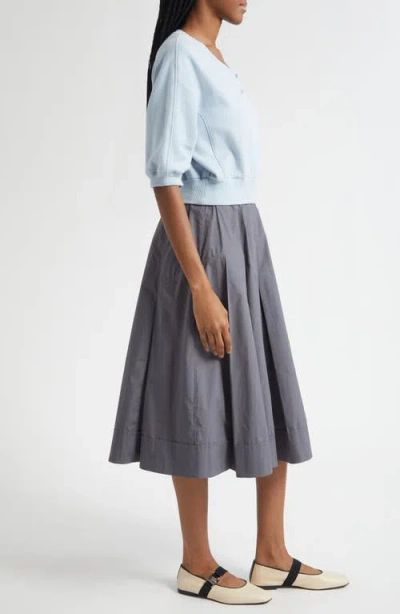 3.1 Phillip Lim Mixed Media Midi Dress In Multi