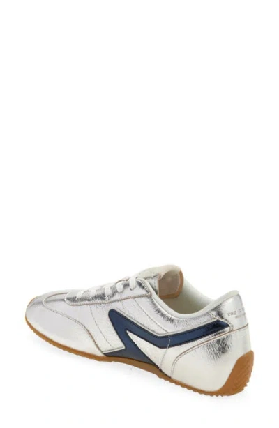 Rag & Bone Retro Runner Slim Snake-embossed Leather Sneakers In Multi