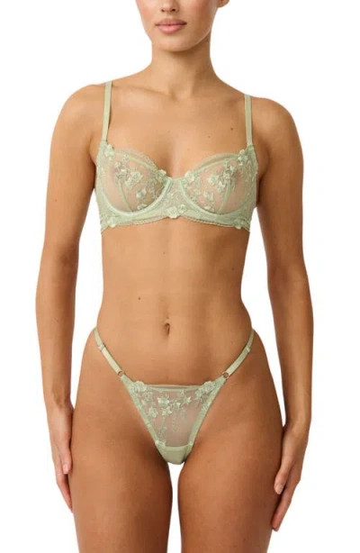 Kat The Label Sofia Thong In Green