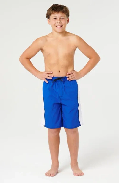 Rip Curl Kids' Beater Volley Swim Trunks In Blue