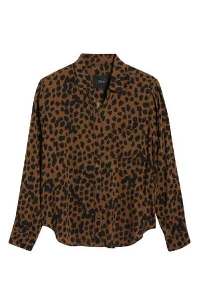 Rails Josephine Leopard Print Button-up Shirt In Animal Print