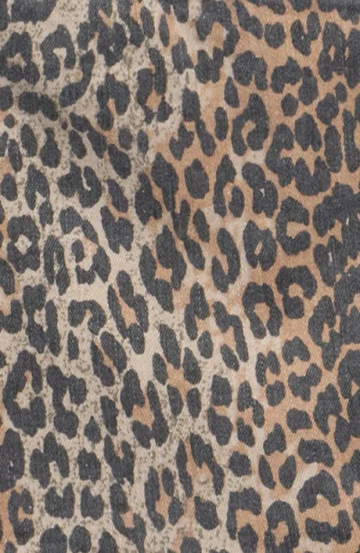 Tractr Kids' Leopard Print Skort In Brown