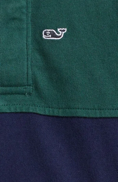 Vineyard Vines Kids' Pieced Rugby Shirt In Green