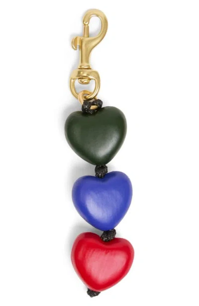 Clare V . Heart Bag Charm In Gold