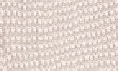 Jil Sander Seamless Short Sleeve Cashmere, Wool & Silk Sweater In Neutral