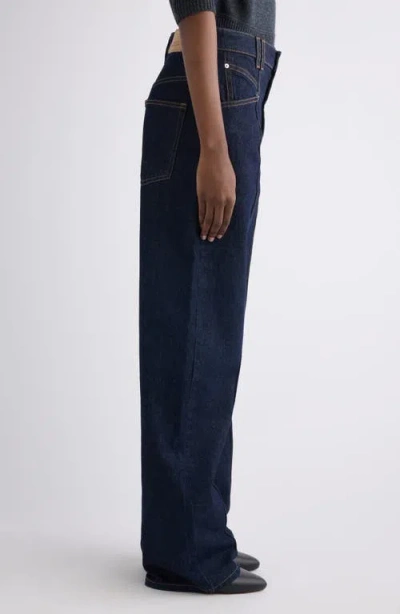 Isabel Marant Drolane High Waist Straight Leg Jeans In Blue