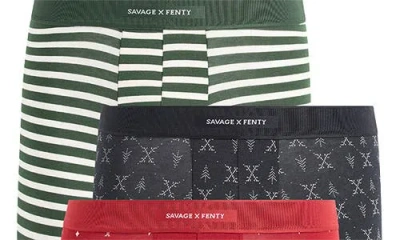 Savage X Fenty Assorted 3-pack Boxer Briefs In Multi