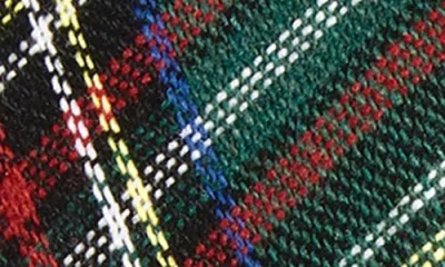 Tasha Padded Plaid Headband In Green