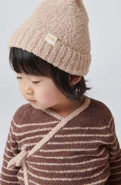 7 A.m. Enfant Kids' 2-pack Chenille Beanies In Multi