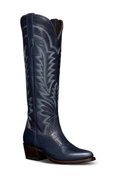 Tecovas The Abby Western Boot In Blue