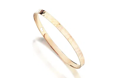 Reis Jewellery Women's Gold Artisan Bangle In Gold